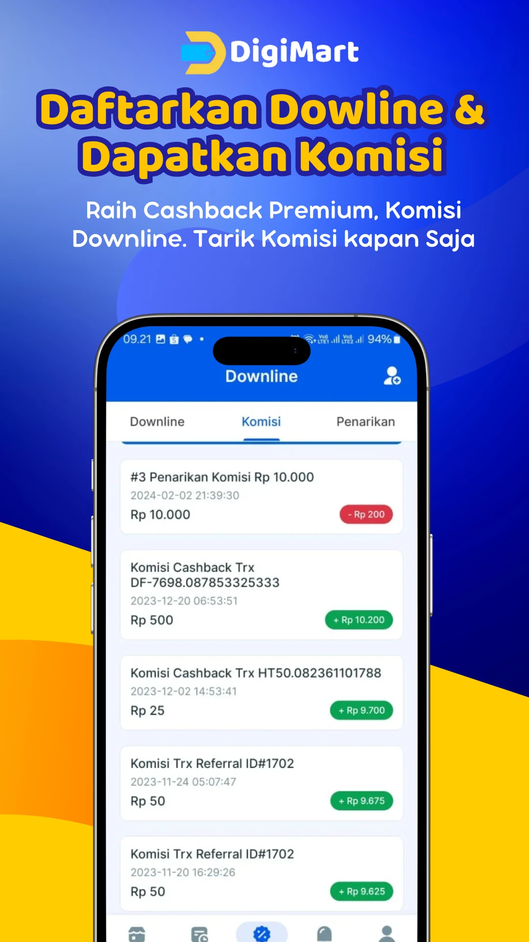 DigiMart I Pulsa & Transfer screenshot