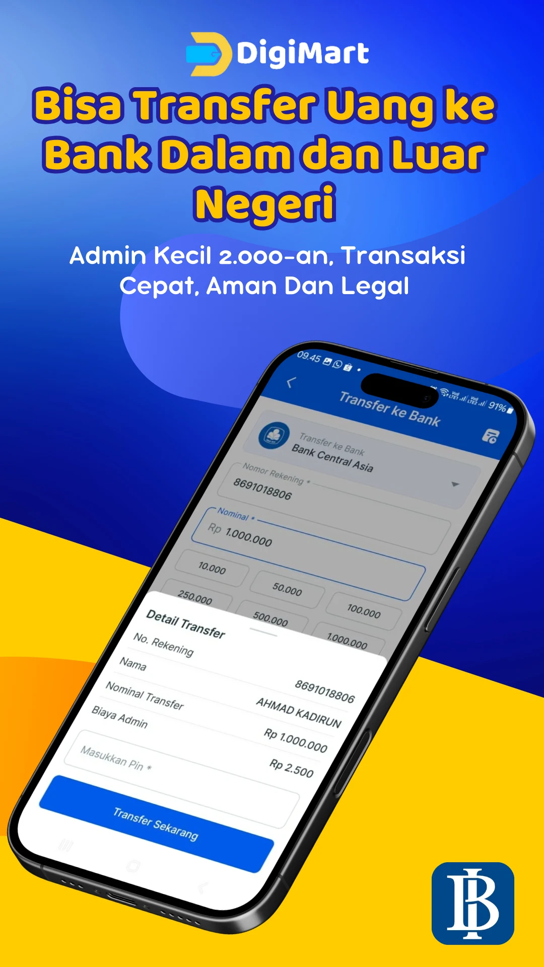 DigiMart I Pulsa & Transfer screenshot