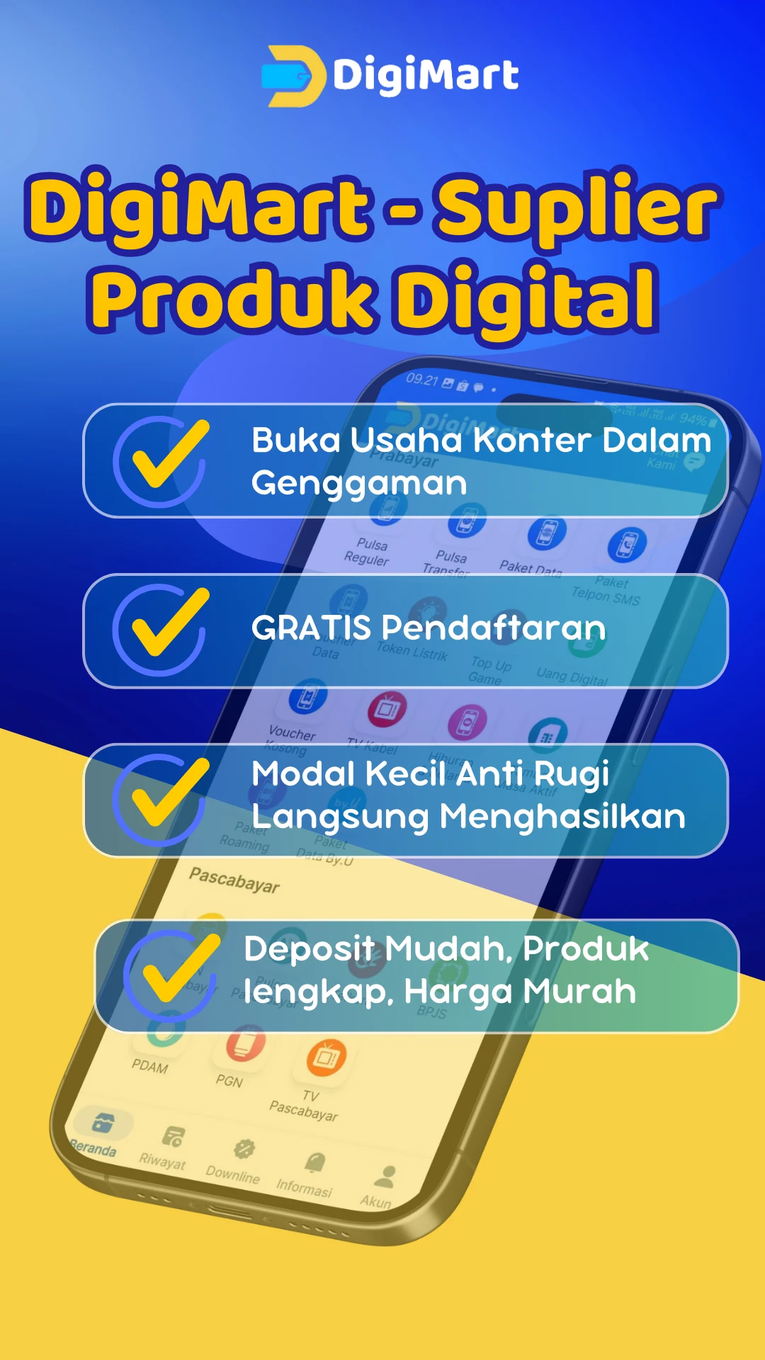 DigiMart I Pulsa & Transfer screenshot