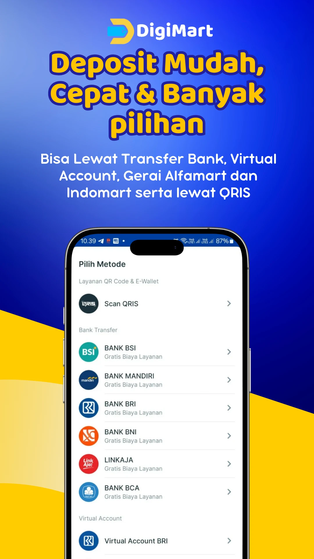 DigiMart I Pulsa & Transfer screenshot